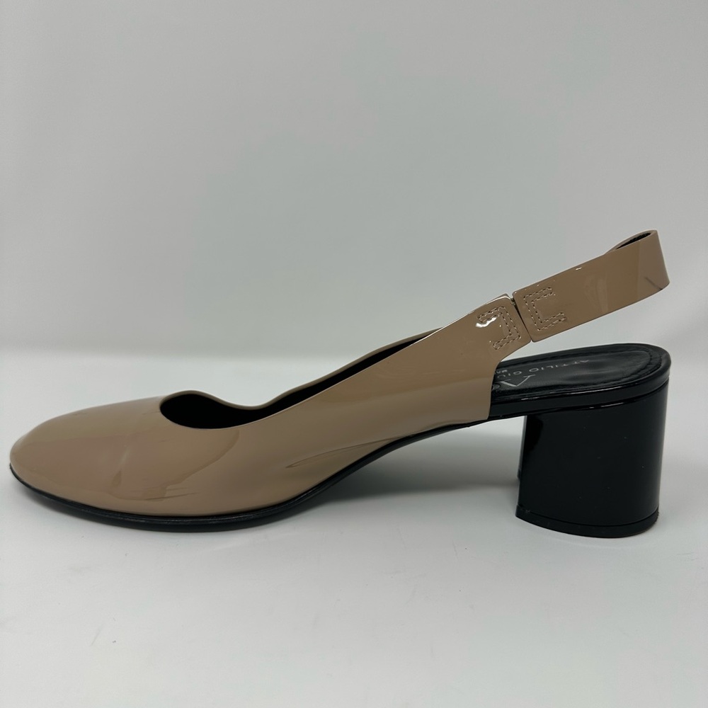 AGL Womens Size 40 Tan Patent Leather - Picture 2 of 9